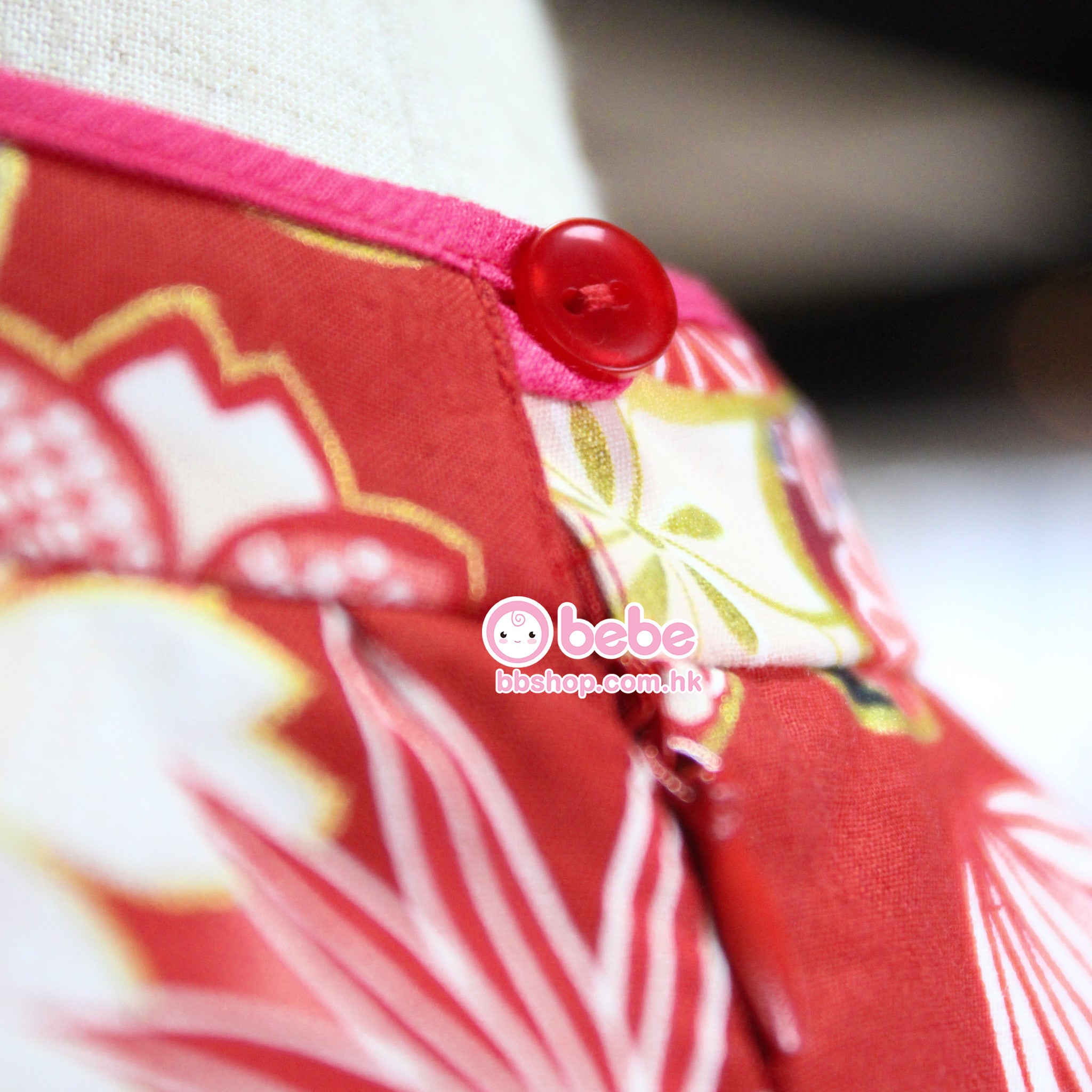 HMD216 日本燙金紅色和風大人版女裝旗袍款中國服