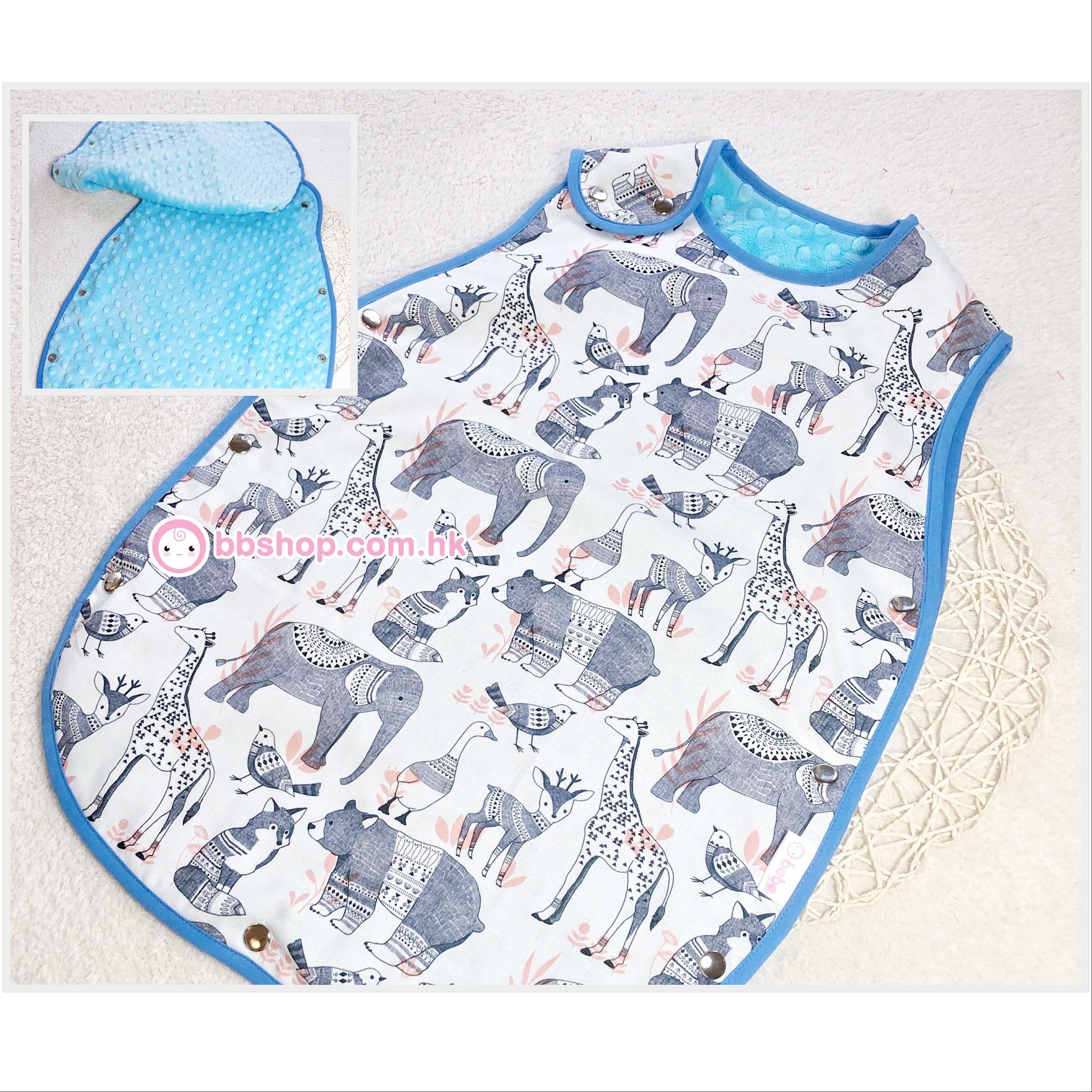 HMC108 嬰兒 / 兒童防踢被 Customized Fabric Personalized Baby Blanket