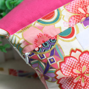 HEB604 米色燙金和風斜揹袋 Japan Pattern Cross Body Bag