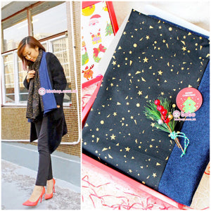 GS787 Star Patterned Scarf for Adults